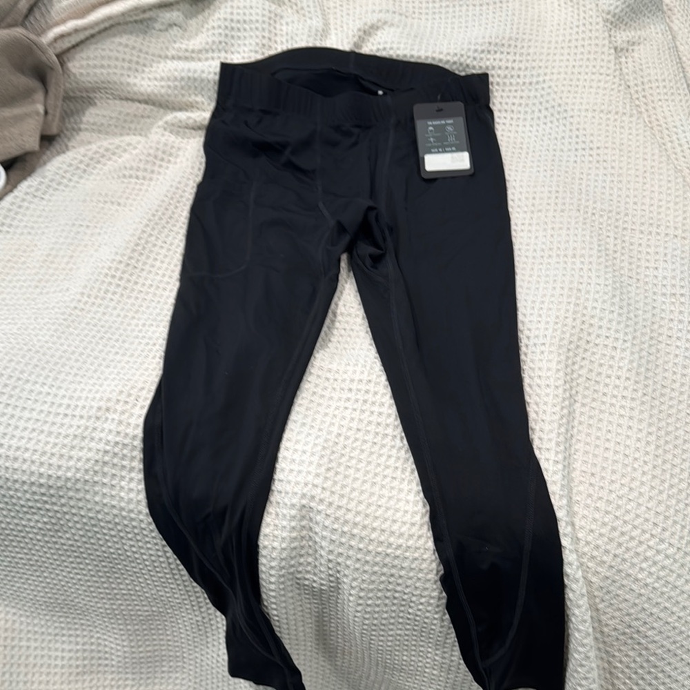 Fabletics Black Leggings Sleek High-Waist Design